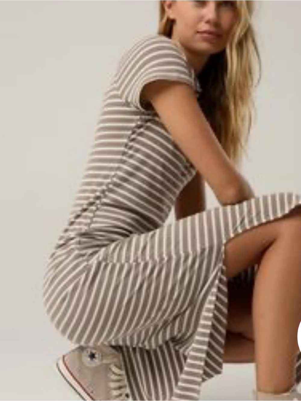 OFFLINE By Aerie Thumbs Up Heavyweight Polo Maxi Dress XXS NWOT
